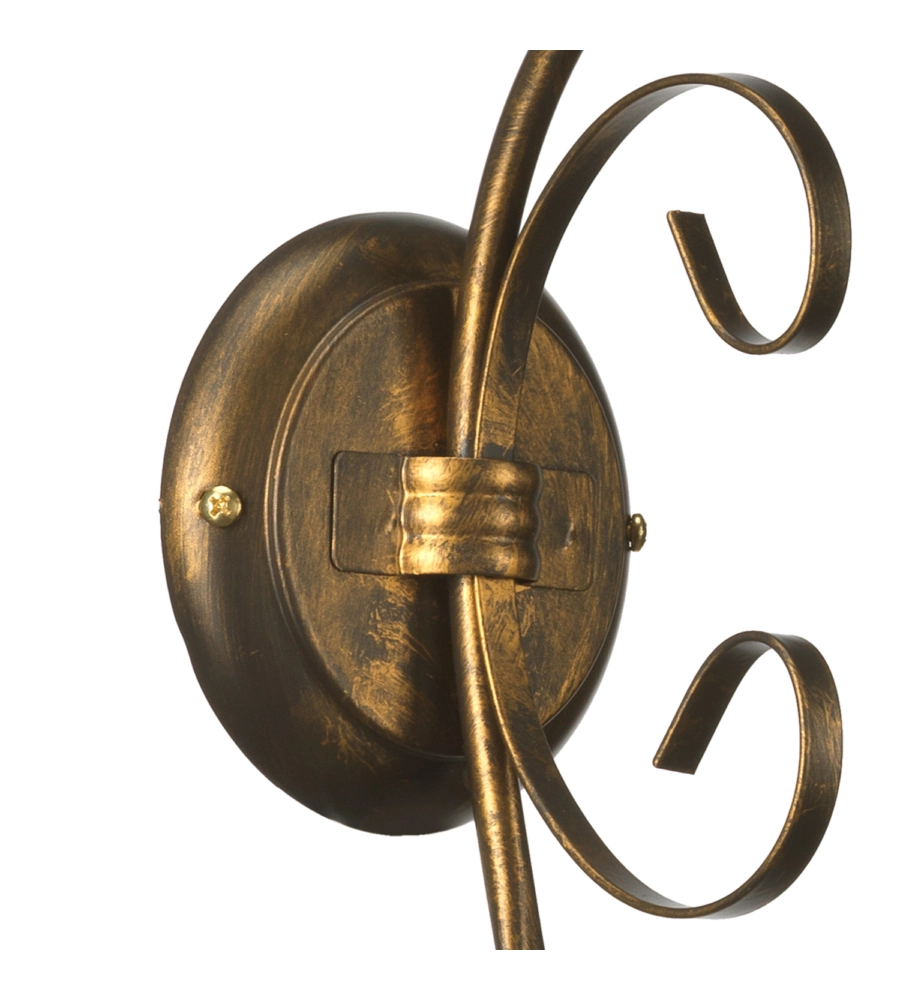 APPLIQUE 1 LUCE ONLI "ODINO" BRONZO E14